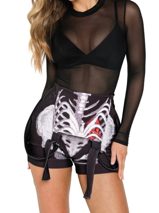 Black Ribs Overalls - Picture 3 of 6